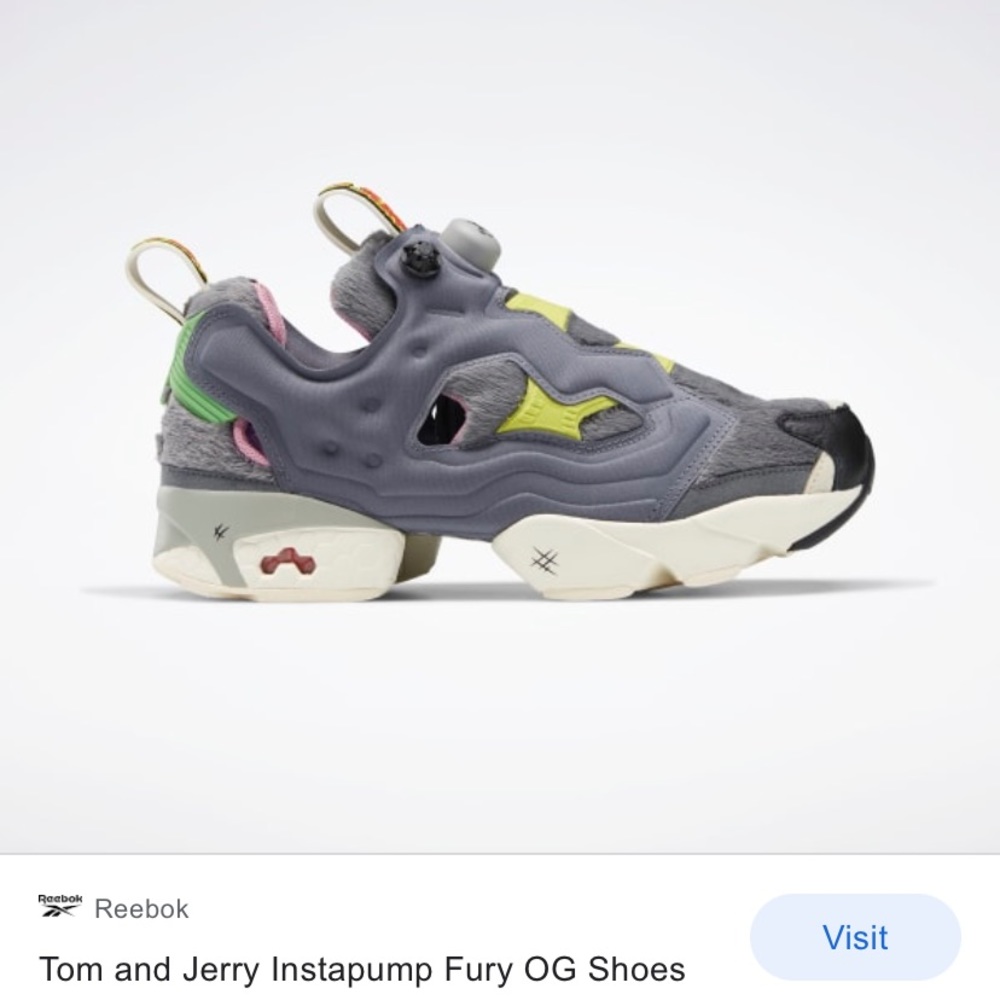 Reebok insta pump size 13 (TOM & JERRY) Collab